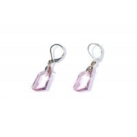 JC - SWAROVSKI OORHANGER ROSE