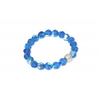 JC - SWAROVSKI KINDERARMBAND CAPRI BLAUW