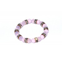 JC - SWAROVSKI KINDERARMBAND ROZE 