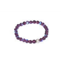 JC - SWAROVSKI ARMBAND AMETHYST AB